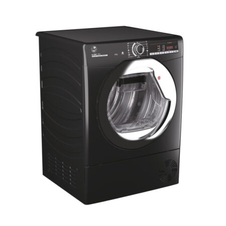 Hoover HLE C8TCEB wasdroger Vrijstaand Voorbelading 8 kg B Zwart DHZ336 - Afbeelding 5