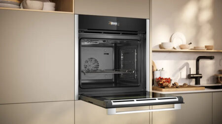 Neff N 70 B24CR31N0 oven 71 l A+ Zwart, Roestvrijstaal EWO81 - Afbeelding 5