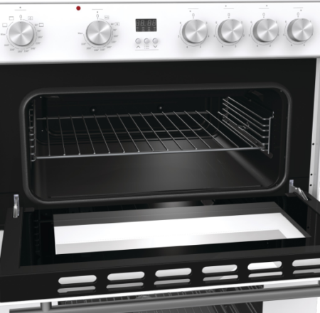 Hisense HDE3211BWUK fornuis Vrijstaand fornuis Electrisch Keramisch Wit A DHZ332 - Afbeelding 9