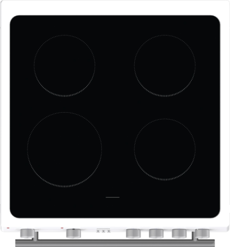 Hisense HDE3211BWUK fornuis Vrijstaand fornuis Electrisch Keramisch Wit A DHZ332 - Afbeelding 11