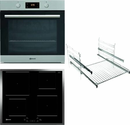 Bauknecht BAKO SENSATION IND inbouwovenset (met inductiekookplaat A+ 71 liter) EWO82