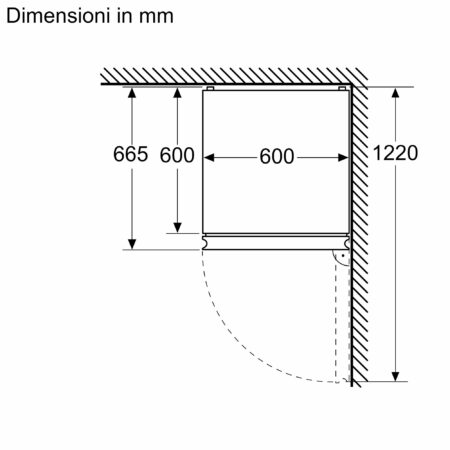 Bosch Serie 4 KGN392LCF koel-vriescombinatie Vrijstaand 363 l C Roestvrijstaal - EWO234 - Afbeelding 5
