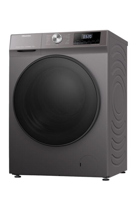 Hisense WFQA1214EVJMT wasmachine Voorbelading 12 kg 1400 RPM Titanium DHZ405 - Afbeelding 6