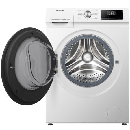 Hisense WDQA1014EVJM Was-droogcombinatie Vrijstaand Voorbelading Wit D DHZ470 - Afbeelding 4