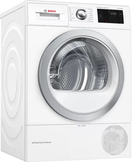 Bosch Serie 6 WTWH7660GB wasdroger Vrijstaand Voorbelading 9 kg A++ Wit DHZ542 - Afbeelding 9
