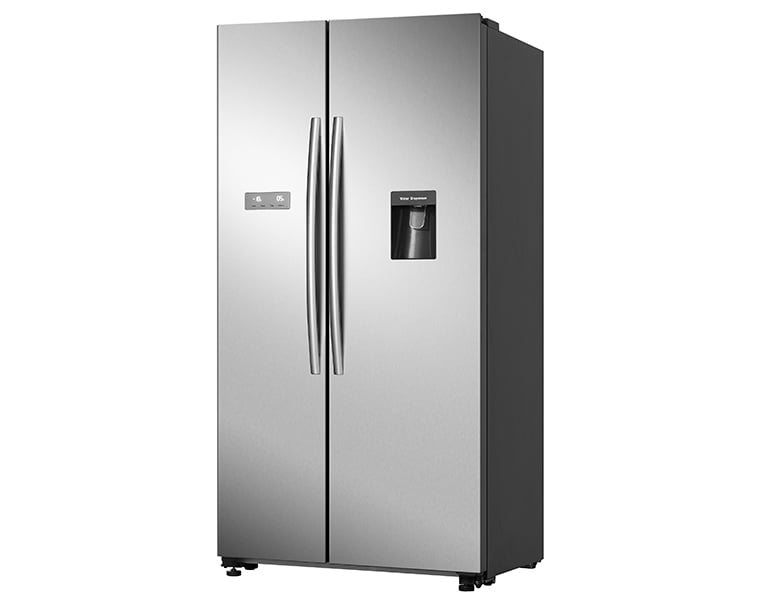 Hisense RS741N4WC11 amerikaanse koelkast Vrijstaand 562 l F Roestvrijstaal DHZ387 - Afbeelding 4