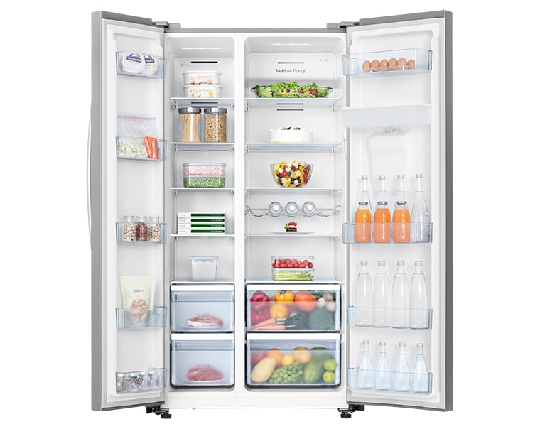 Hisense RS741N4WC11 amerikaanse koelkast Vrijstaand 562 l F Roestvrijstaal DHZ387 - Afbeelding 5