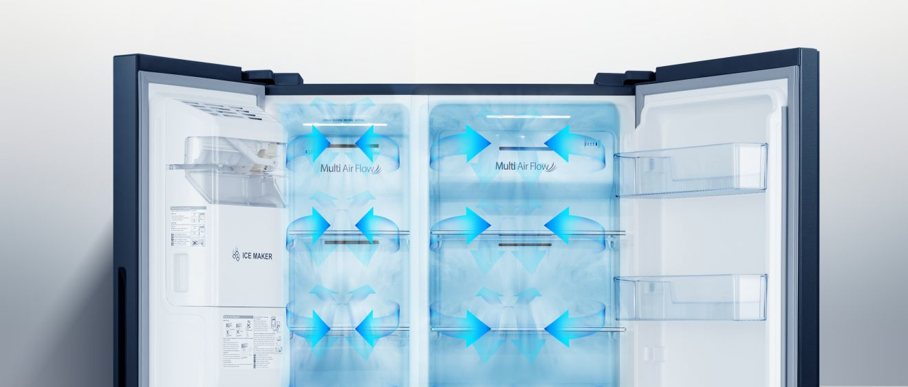 Hisense RS694N4TFE amerikaanse koelkast Vrijstaand 562 l E Zwart EWO4890 - Afbeelding 13