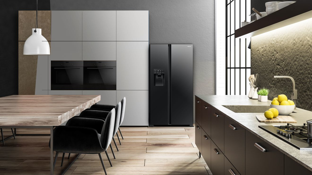 Hisense RS694N4TFE amerikaanse koelkast Vrijstaand 562 l E Zwart EWO4890 - Afbeelding 11