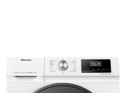 Hisense WFQA8014EVJM wasmachine Voorbelading 8 kg 1400 RPM Wit DHZ406 - Afbeelding 6