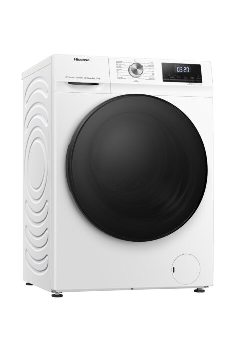 Hisense WFQA8014EVJM wasmachine Voorbelading 8 kg 1400 RPM Wit DHZ406 - Afbeelding 4