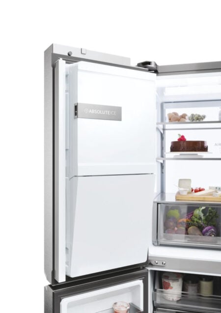 Haier HCR7918EIMP amerikaanse koelkast Vrijstaand 601 l E Platina, Roestvrijstaal - EWO 275 - Afbeelding 17