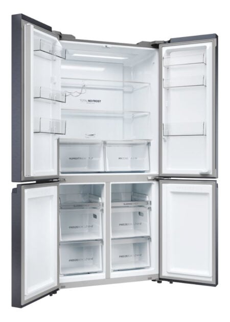 Haier HCR5919ENMB amerikaanse koelkast Vrijstaand 528 l E Grijs - EWO277 - Afbeelding 7