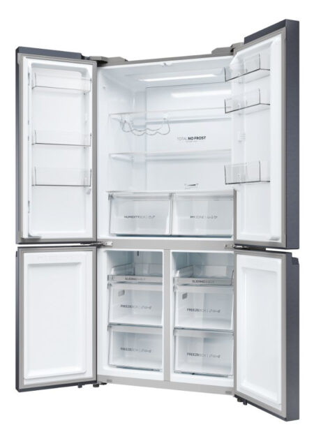 Haier HCR5919ENMB amerikaanse koelkast Vrijstaand 528 l E Grijs - EWO277 - Afbeelding 10