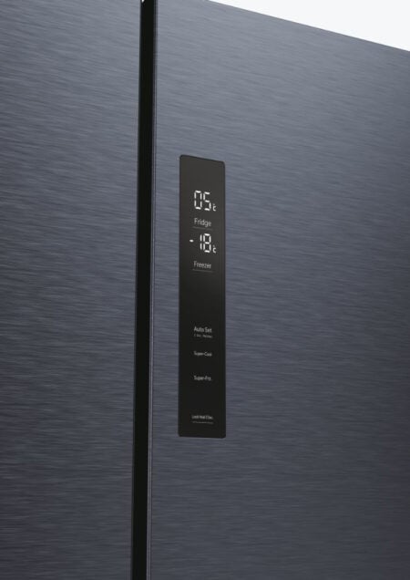 Haier HCR5919ENMB amerikaanse koelkast Vrijstaand 528 l E Grijs - EWO277 - Afbeelding 18