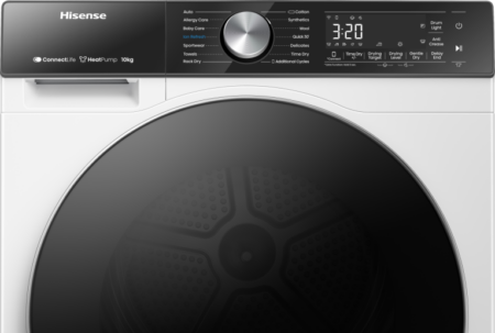 Hisense DH5S102BW wasdroger Vrijstaand Voorbelading 10 kg A+++ Wit DHZ440 - Afbeelding 5