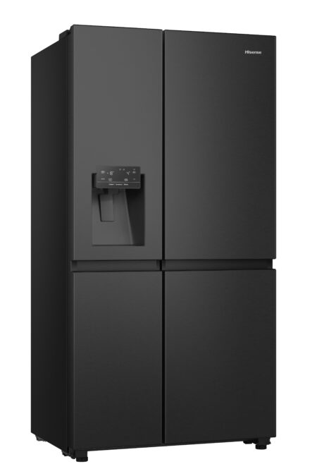 Hisense RS818N4TFE Amerikaanse koelkast Vrijstaand 632 l E Zwart DHZ676 - Afbeelding 4