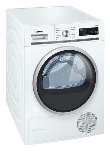 Siemens WT47W5W0 wasdroger Vrijstaand Voorbelading 8 kg A+++ Wit DHZ710
