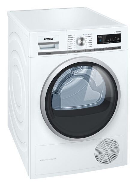Siemens WT47W5W0 wasdroger Vrijstaand Voorbelading 8 kg A+++ Wit DHZ703