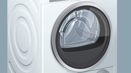 Siemens WT47W5W0 wasdroger Vrijstaand Voorbelading 8 kg A+++ Wit DHZ710 - Afbeelding 5