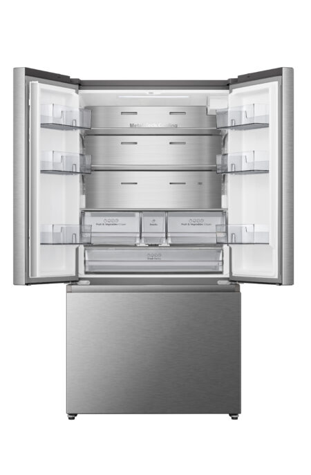 Hisense RF815N4SESE Amerikaanse koelkast Vrijstaand 634 l E Roestvrijstaal DHZ658 - Afbeelding 6
