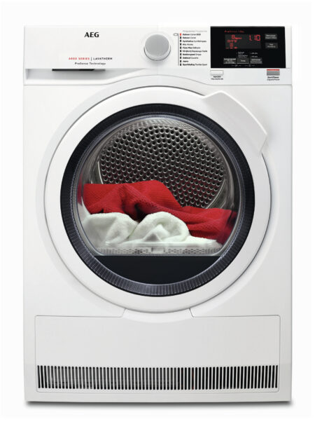 AEG T6DBG82W wasdroger Vrijstaand Voorbelading 8 kg B Wit EWO483 - Afbeelding 8