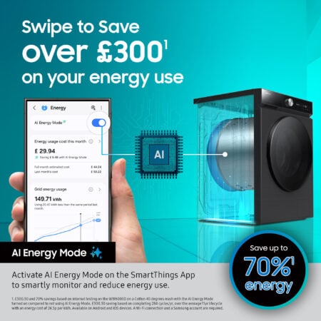 Samsung WW11DB7B94GBU1 wasmachine Voorbelading 11 kg 1400 RPM Zwart EWO459 - Afbeelding 5