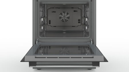 Bosch Serie 4 HKR39C250 fornuis Vrijstaand fornuis Electrisch Keramisch Zwart, Grijs A - EWO416 - Afbeelding 5