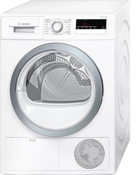Bosch Serie 4 WTN85250GB wasdroger Vrijstaand Voorbelading 8 kg B Wit DHZ546 - Afbeelding 6