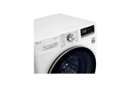 LG F4WV609S1 wasmachine Voorbelading 9 kg 1400 RPM Wit EWO743 - Afbeelding 8