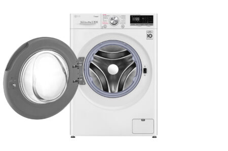 LG F4WV609S1 wasmachine Voorbelading 9 kg 1400 RPM Wit EWO743 - Afbeelding 3
