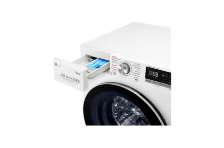 LG F4WV609S1 wasmachine Voorbelading 9 kg 1400 RPM Wit EWO743 - Afbeelding 6