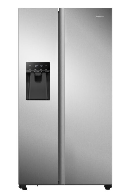 Hisense RS694N4TZE Amerikaanse koelkast Vrijstaand 562 l E Roestvrijstaal DHZ654APD - Afbeelding 9
