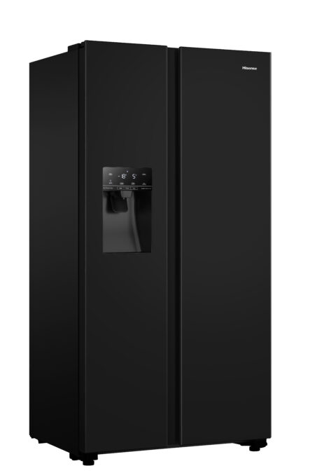 Hisense RS694N4TBE Amerikaanse koelkast Vrijstaand 562 l E Zwart DHZ686 - Afbeelding 4