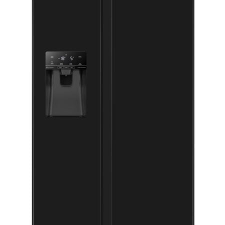 Hisense RS694N4TBE Amerikaanse koelkast Vrijstaand 562 l E Zwart DHZ686