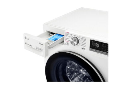 LG F4WV708P1E wasmachine Voorbelading 8 kg 1360 RPM Wit - EWO748 - Afbeelding 5
