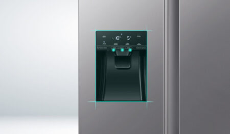 Hisense RS694N4TIE Amerikaanse koelkast Vrijstaand 562 l E Roestvrijstaal DHZ665 - Afbeelding 15