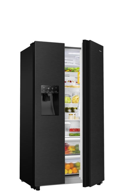 Hisense RS694N4TFF Amerikaanse koelkast Vrijstaand 535 l F Zwart DHZ670 - Afbeelding 5