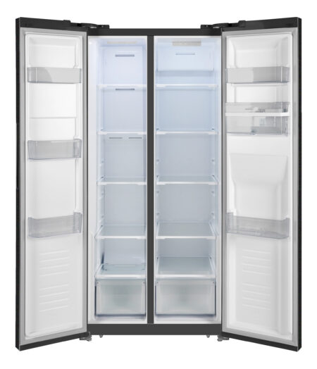 Fridgemaster MS83430DES Amerikaanse koelkast Vrijstaand 440 l E Zilver DHZ687 - Afbeelding 3