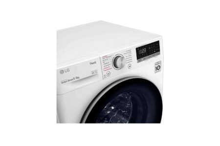 LG V5WD96H1 Was-droogcombinatie Vrijstaand Voorbelading Wit E - EWO757 - Afbeelding 8