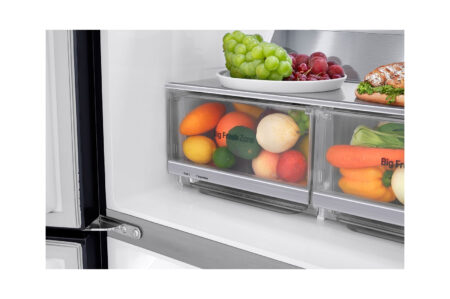LG InstaView GMQ844MC5E amerikaanse koelkast Vrijstaand 530 l E Zwart - Afbeelding 11