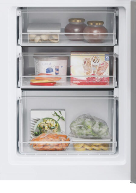 Hoover H-FRIDGE 300 HOCT3L517ES2 Vrijstaand 260 l E Zilver EWO439 - Afbeelding 11