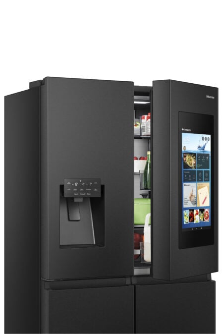 Hisense RQ760N4IFE amerikaanse koelkast Vrijstaand 577 l E Zwart - Afbeelding 5