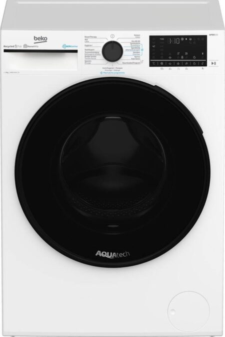 beko b3dt58447w wasdroger combinatie  ewo875