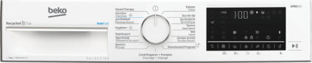 Beko B5WT594108W2 wasmachine Voorbelading 9 kg 1400 RPM Wit - 5 jaar garantie - Afbeelding 6