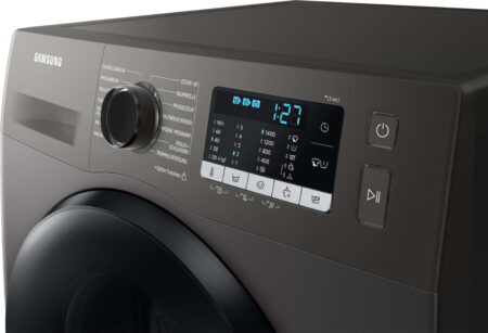 Samsung WD8ETA049BX/EG Was-droogcombinatie Vrijstaand Voorbelading Zwart E EWO829 - Afbeelding 9