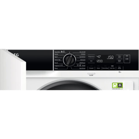 AEG LF8E8436BI wasmachine Voorbelading 8 kg 1400 RPM Wit DHZ936 - Afbeelding 3