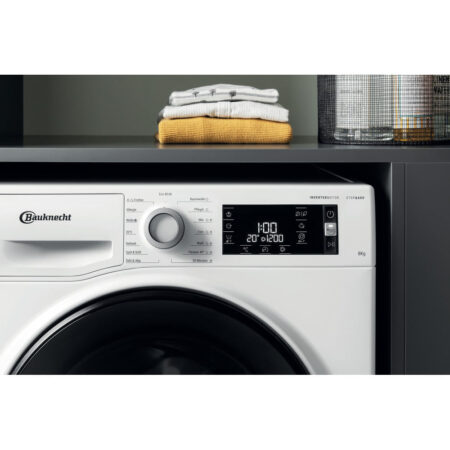 Bauknecht WM Elite 8A wasmachine Voorbelading 8 kg 1400 RPM Wit - EWO722 - Afbeelding 10