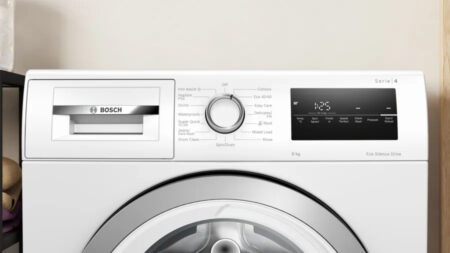 Bosch Serie 4 WAN28258GB wasmachine Voorbelading 8 kg 1400 RPM Wit DHZ922 - Afbeelding 3