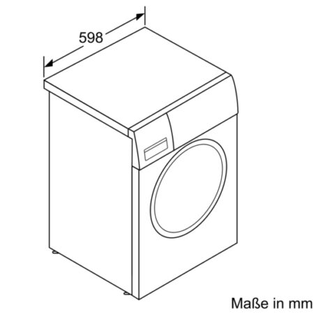 Bosch Serie 4 WAN28295 wasmachine EWO605 - Afbeelding 5